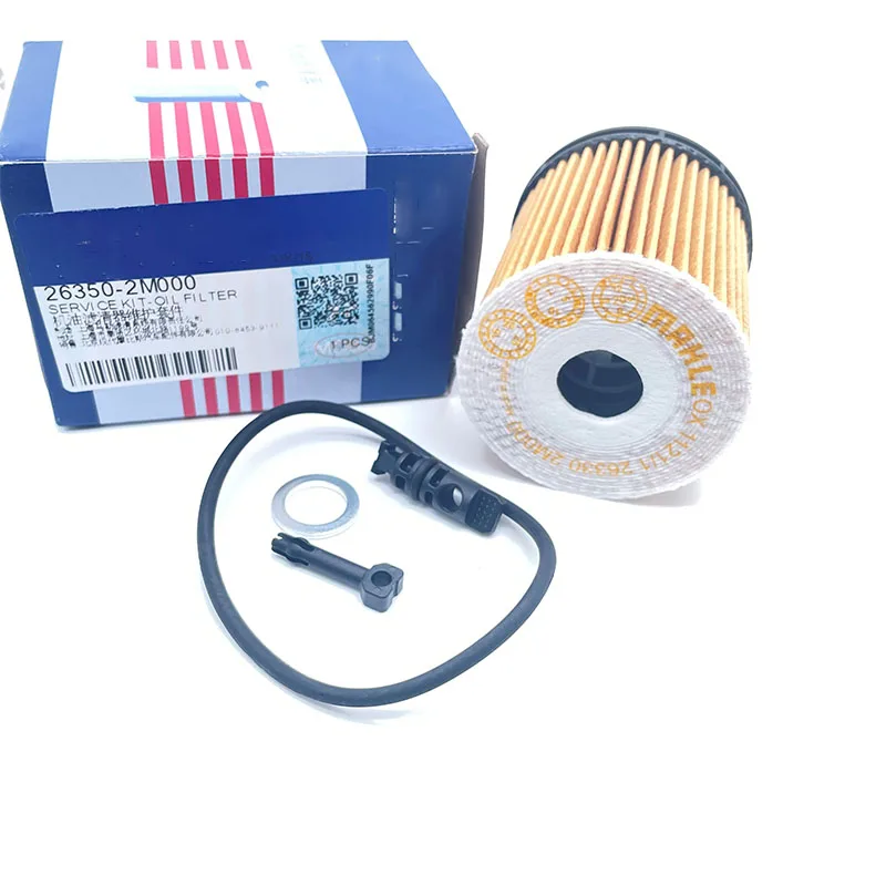 Oil Filter Kit Set FOR IX25Creta ELANTRA K3 KX3 SONATA 2019+ OEM 263502M000