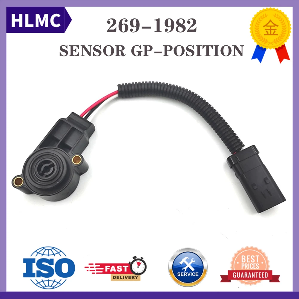 

Window Switch Button 2691982 269-1982 Loader Position Sensor for 938H 950H 950K 962H 962K 966H 966K 972H Door Lock Switch