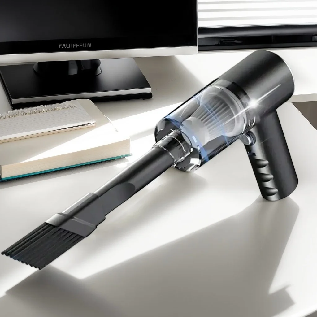 

Комбинированный пылесос с перезаряжаемым USB — высокая мощность для использования в автомобиле и дома