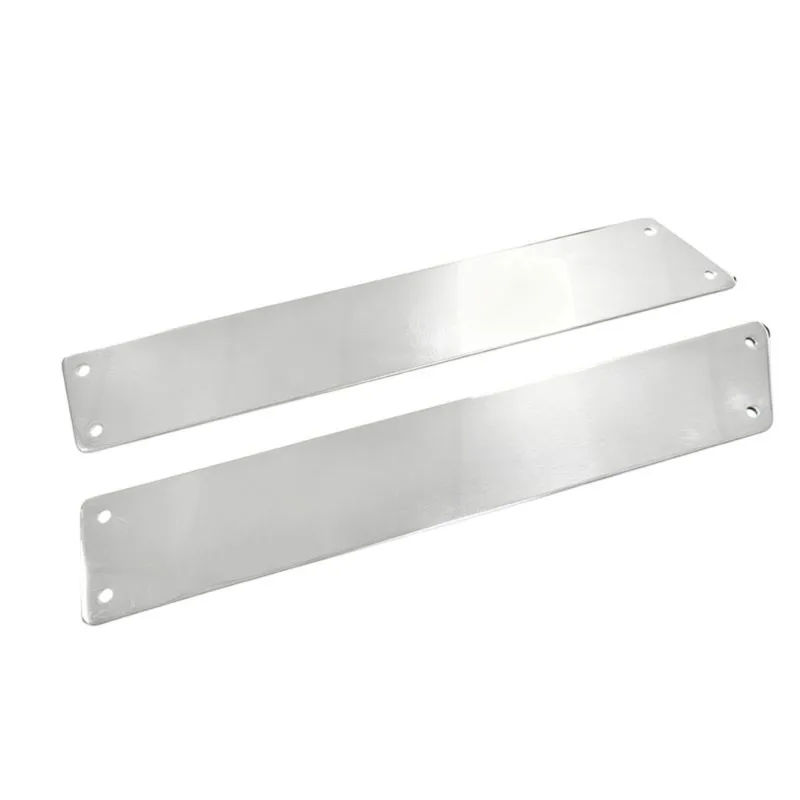 Super Sale 1Pair Chrome Side Cover Scuff Plate for Honda Goldwing 1500 GL1500I 1988-2000 Motorcycle Anti-Scratch Guard Trim L&
