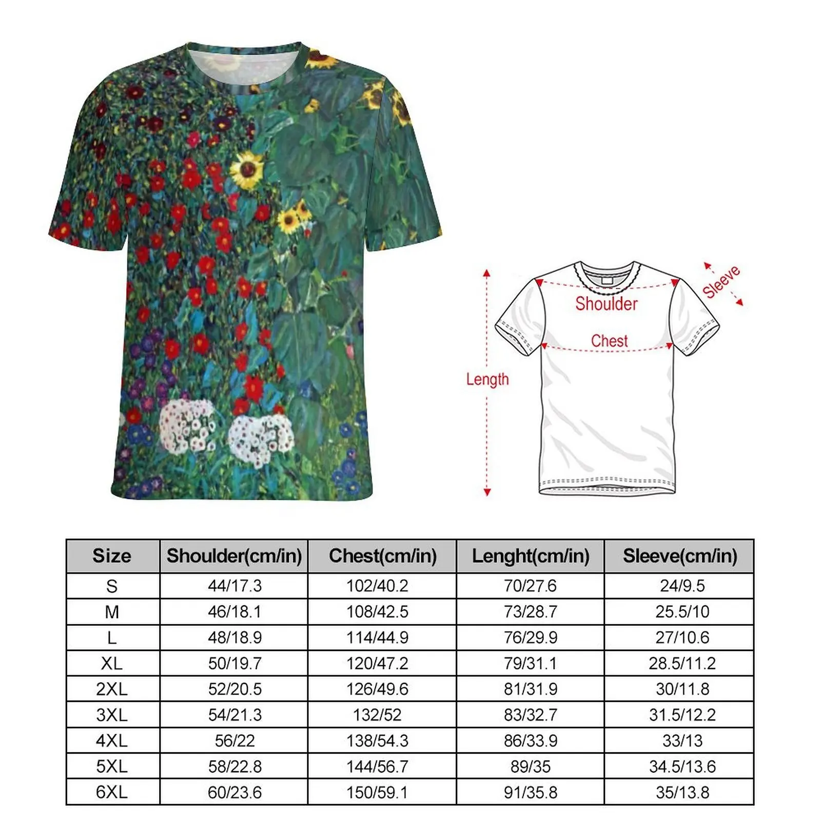 Farmer Garden W Sunflower T Shirt Couple Vintage Flowers Design O Neck T-Shirts Summer Harajuku Tops Streetwear Plus Size Tees