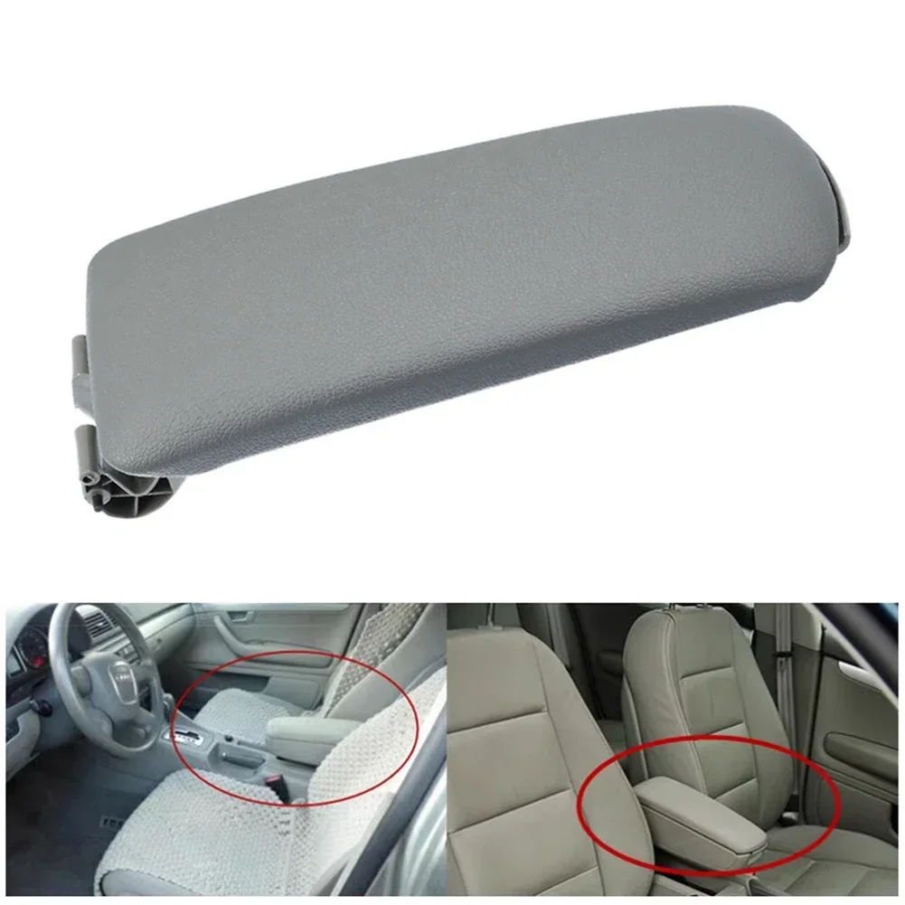 PU Leather Car Armrest Latch Lid Cover For Seat Exeo Center Console Storage Box Pad Shell Arm Rest Cap Auto Interior Accessories