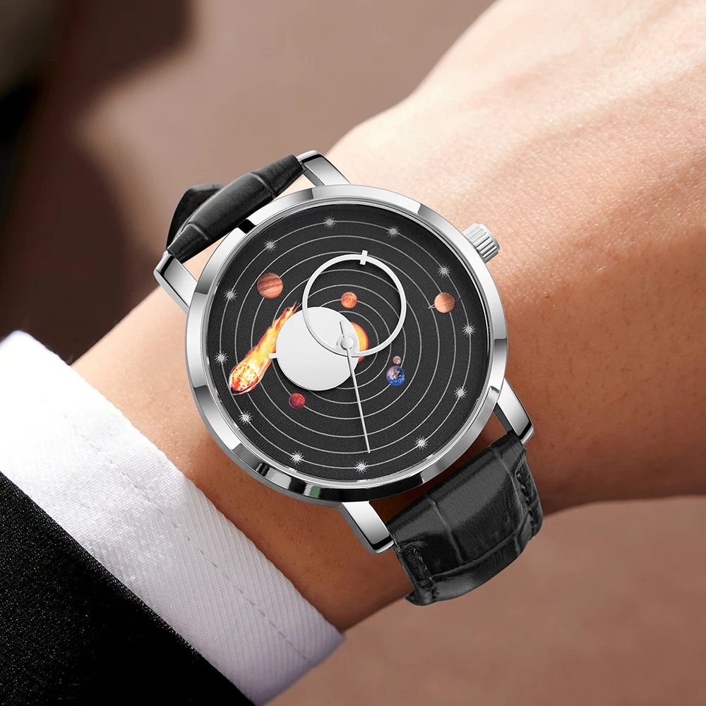 Nuevos relojes LIGE de cuarzo para hombre, marca de lujo, reloj informal de moda para hombre, regalos, reloj de pulsera luminoso resistente al agua de cuero transpirable