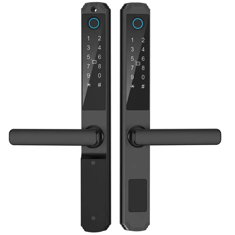 

【RECOMENDAR】TUYA WIFI Waterproof Smart Door Lock Dual Fingerprint APP Password RFID Card Keyless Digital Electronic Lock 3085