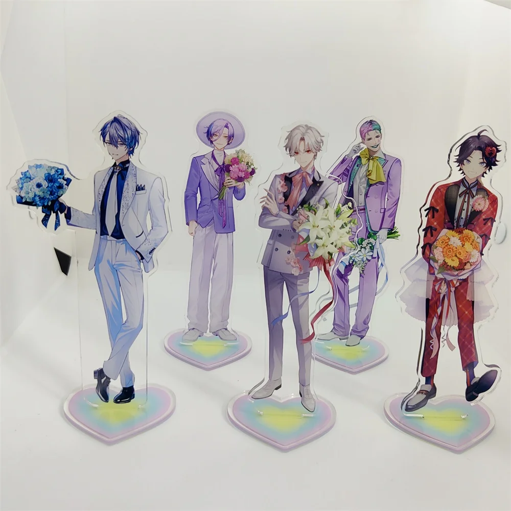 

Anime Key Chains Prism Heart June Bride Aurora Acrylic Stand Kuzuha Akina Ittetsu Saiki Decoration