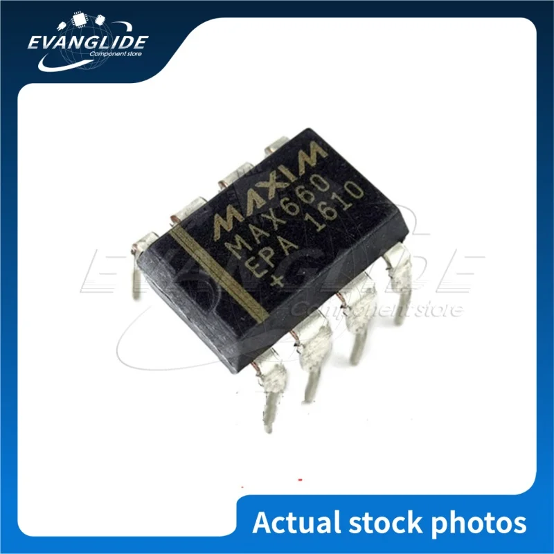 10 PCS/LOT MAX660EPA Original & New Charge Pump INV/STPUP -1.5V to -5.5V/3V to 11V 100mA In Stock Wholesale