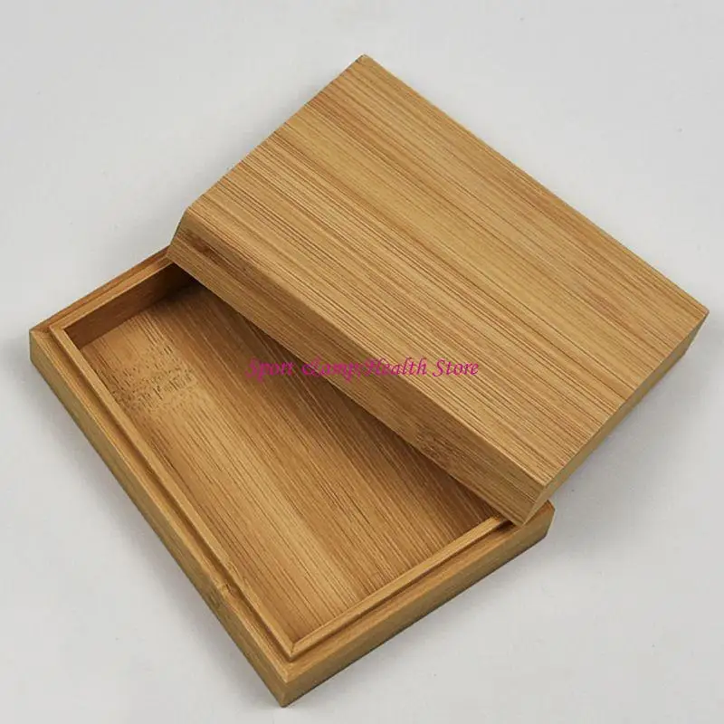 

Бамбуковый прямоугольник деревянный цвет игры для хранения карт коробка для монеты держатель монета конфеты для ключа для