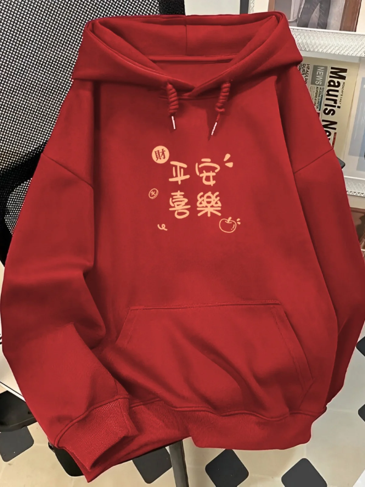 هودي نسائي بأكمام طويلة لعام الثعبان 2025، فضفاض وعملي، مبطن بالصوف، للخريف والشتاء، مصنوع من مزيج القطن والبوليستر