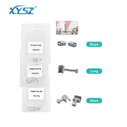 Orthodontic Crimpable Hook on the Arch Wires Long short stop Hooks Bondable With Buccal Tube Lingual Button Dentist Materials