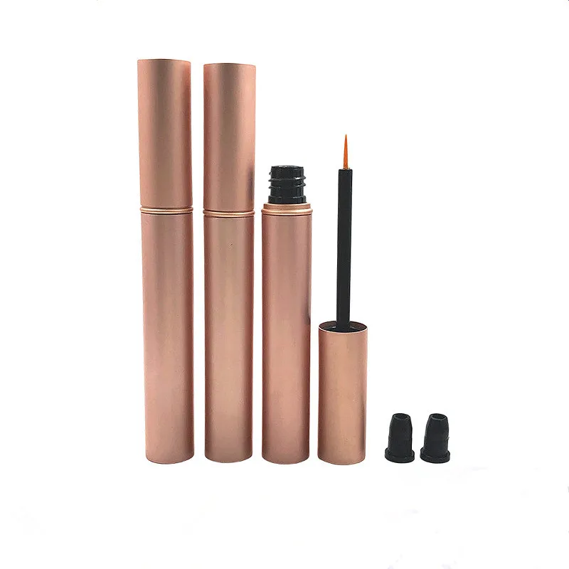 

10/30/50/100pcs Empty 4ml Aluminum Pink Lip Gloss Tube Eyeliner/Mascara Tubes Eyelash Growth Liquid Tube Makeup Container