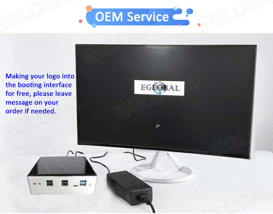 EGLOBAL Mini PC tascabile con Intel Core i7-10710U 16 GB DDR4 500 GB SSD Windows 11 pro Wifi6 Computer desktop portatile