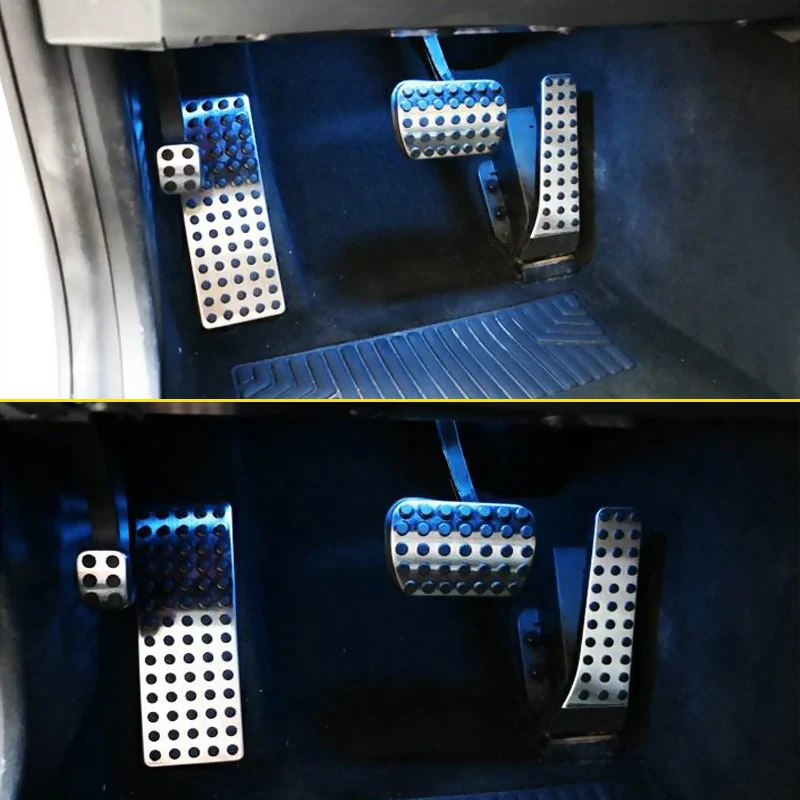 Car Pedal Cover For Mercedes Benz C E S GLC GLE GLS Class W205 W206 W212 W213 W214 X253 X254 C167 X167 Footrest Brake Gas Pedals