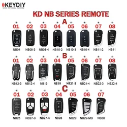 KEYDIY KD wielofunkcyjny NB04 NB08 NB10 NB11 NB12 NB15 NB18 NB21 NB22 NB25 NB27 NB28 NB29 NB30 pilot do KD-X2 MAX