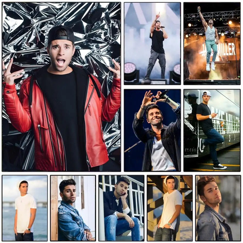 pop singer J-Jake Miller Poster Modern Home Decoration Interior Design & Contemporary Wall Art Collection