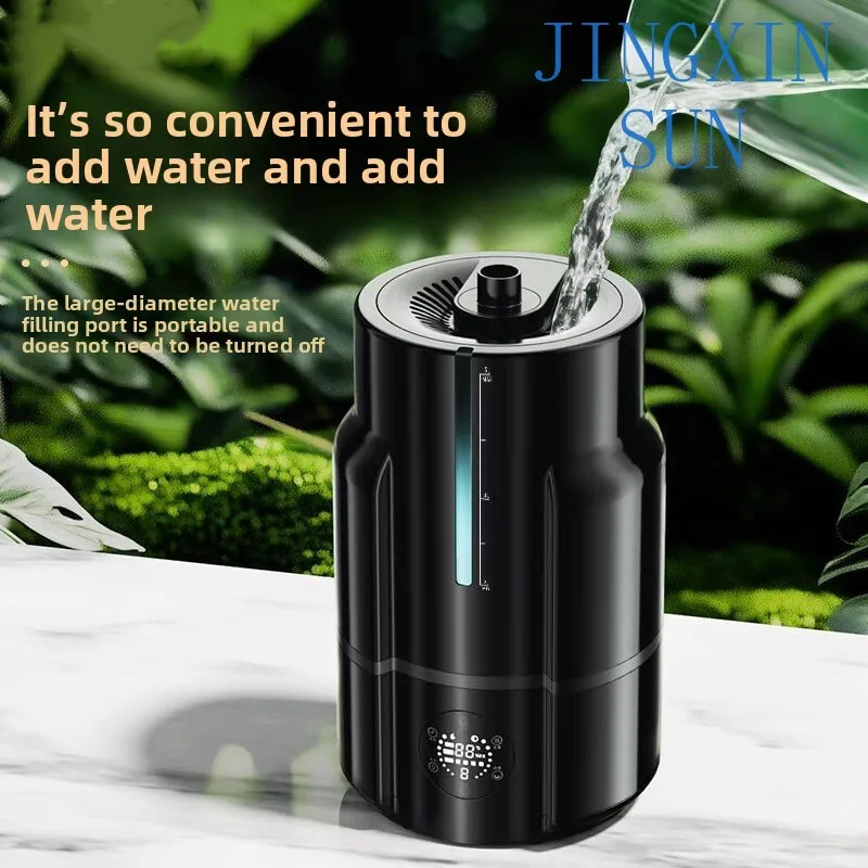 6L Ultrasonic Animal and Plant Humidifier | Automatic Humidity Adjustment+Timing Spray | Low Noise Design | Special for Potting/