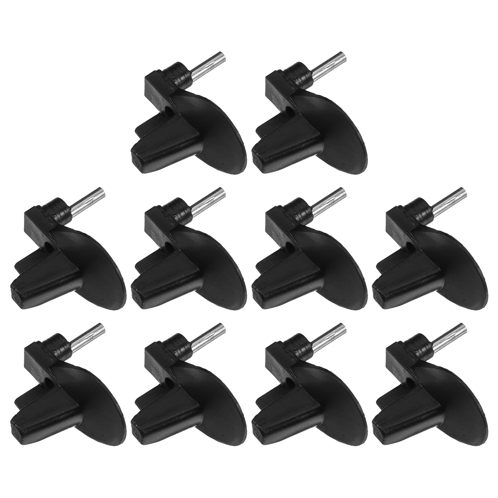10pcs Chainsaw Chain Holder Black Plastic Replaceable Catcher Compact Keeper Petrol Saw Accessories Safety Feature Precision