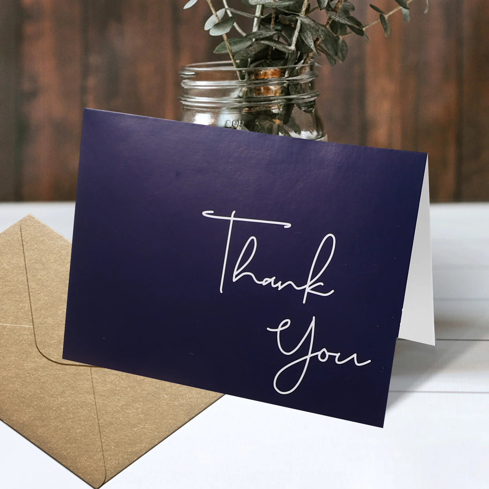 Envelope Sticker Greeting Card Blank Teacher Friend Colleague Thank You Set Business Cards Wedding Envelopes