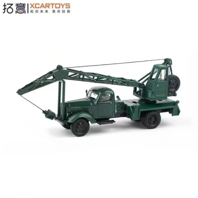 Xcartoys&POPRACE 1/64 FAW CA10 wheel crane Alloy gift truck model