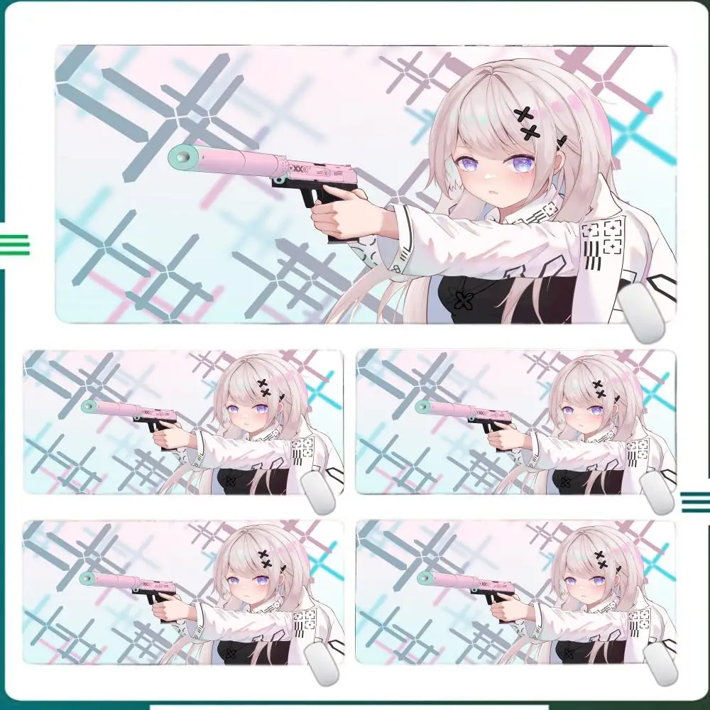 منصات الماوس البيضاء Printstream لوحات ماوس الألعاب كبيرة ماوس ألعاب المطاط حصيرة Deskpad شركة طويلة مكتب الحصير XXL ل Csgo