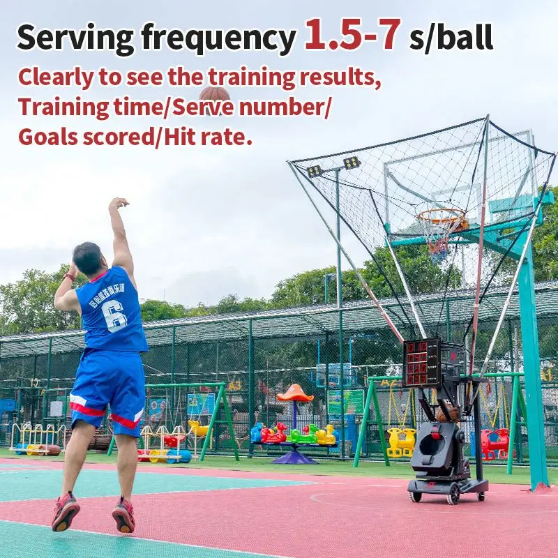Basketball Ball Return Basketball Training Machine Automatic Basketball Serve Machine for Club
