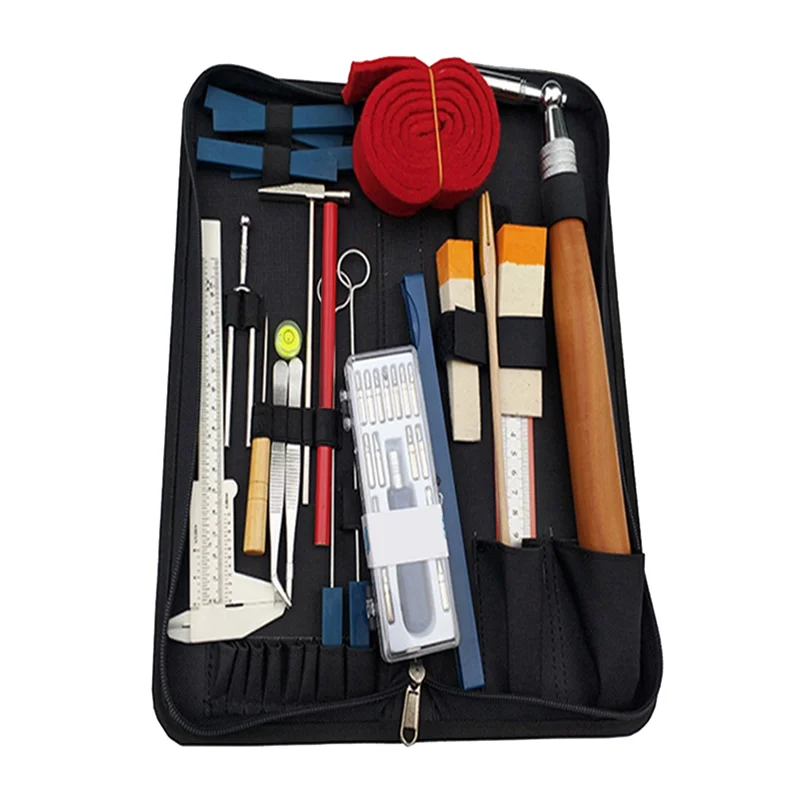 

T22C 1 комплект, набор инструментов для настройки фортепиано, набор инструментов для настройки фортепиано, сделай сам, профессиональные универсальные инструменты для настройки фортепиано