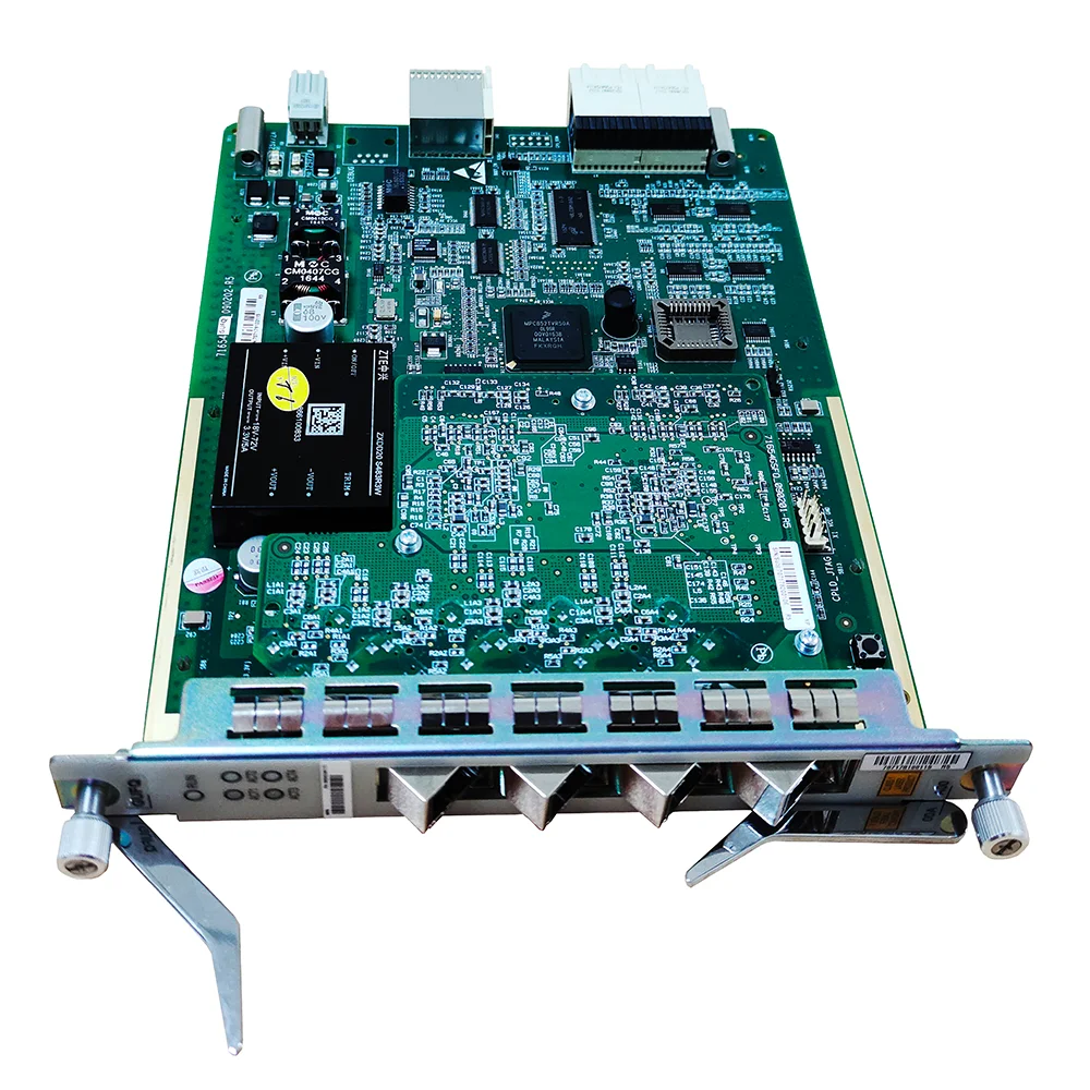 GUFQ 4-port Gigabit upstream board C300 GPON OLT4-port GUFQ with 2 SFP Module, upstream board, 100% original New