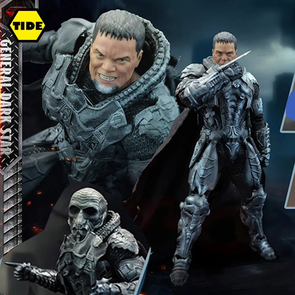 Auf Lager psertoys männlicher Soldat General Zod Dark Star Modell 6 Zoll Stoff Kleid Action figur bewegliche Puppe beste Kunst sammlung