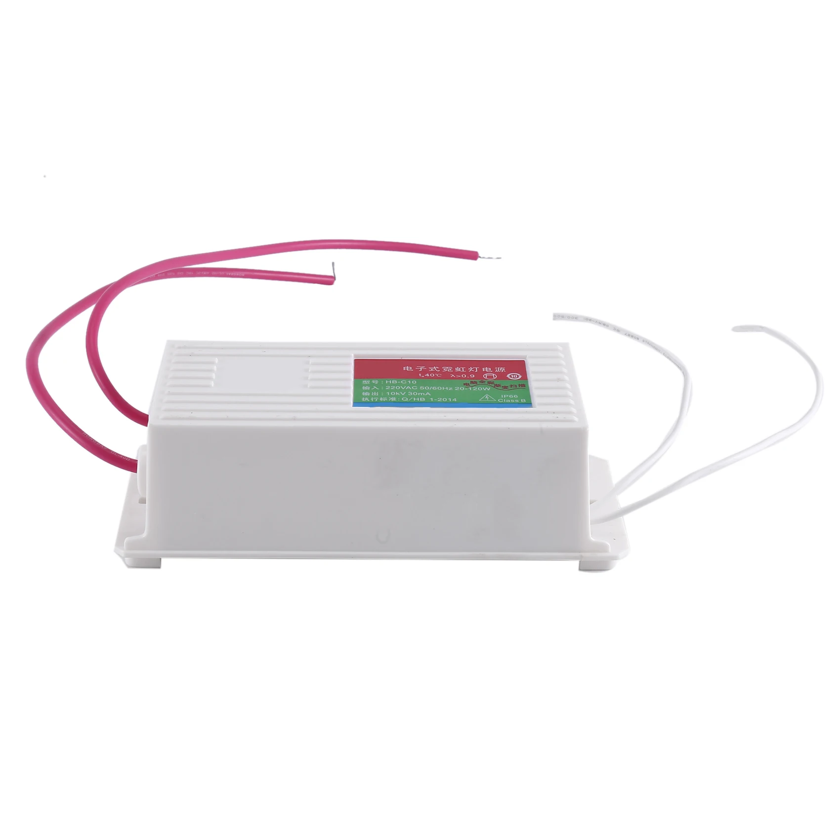 [HOT!】 1 Piece Hb-C10 10Kv Electronic Neon Transformer Universal Transformer 30Ma 20-120W