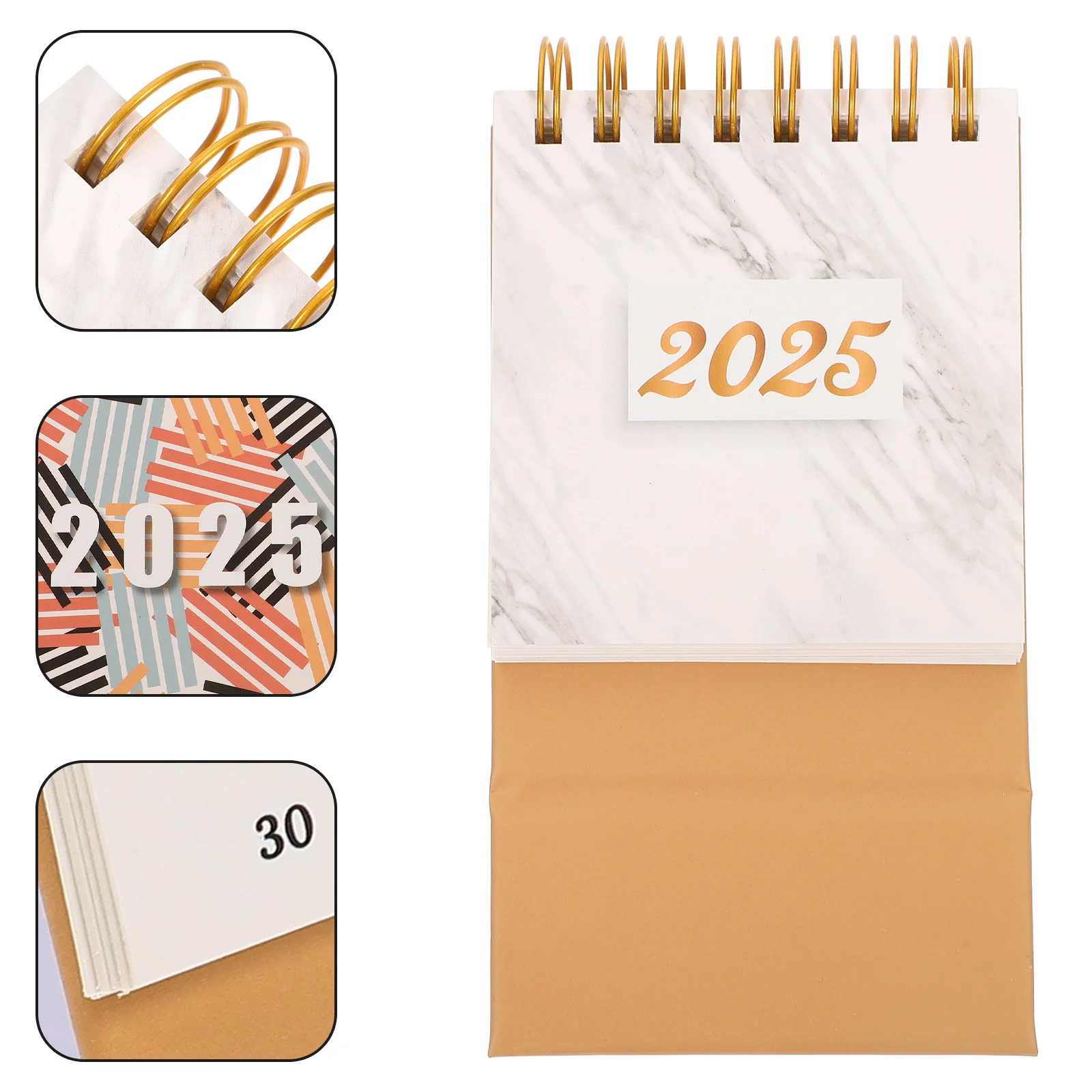 

Mini Desk Calendar Creative Makeup Advent Delicate Month Small Office Tabletop Calendars