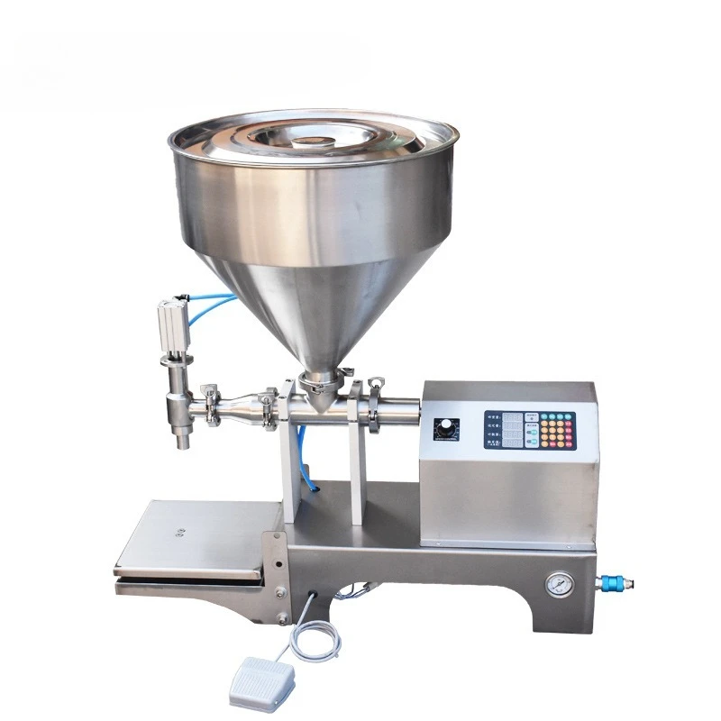

Automatic and filling machine cream liquid dual purpose honey