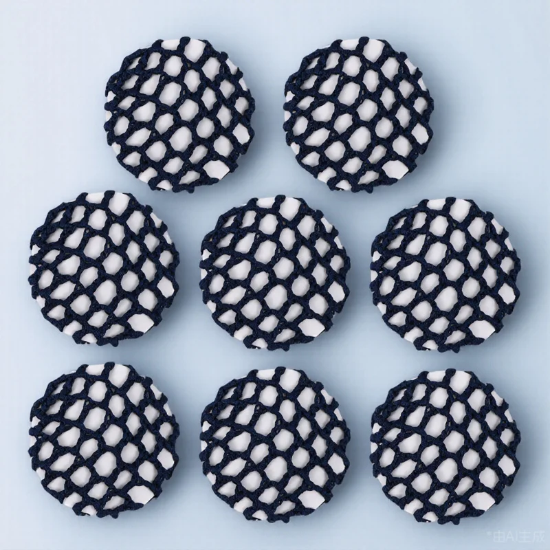 

8Pcs Women Snood Hairnet Durable Classy Formal Accessory for Performers Women Snood Hairnet Bun Hair Net Hair Nets