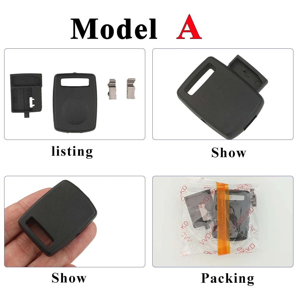 

Универсальный корпус для автомобильного ключа-брелока Jingyuqin (DIY) с лезвием Xhorse VVDI JMD, транспондером и чехлом для ключа