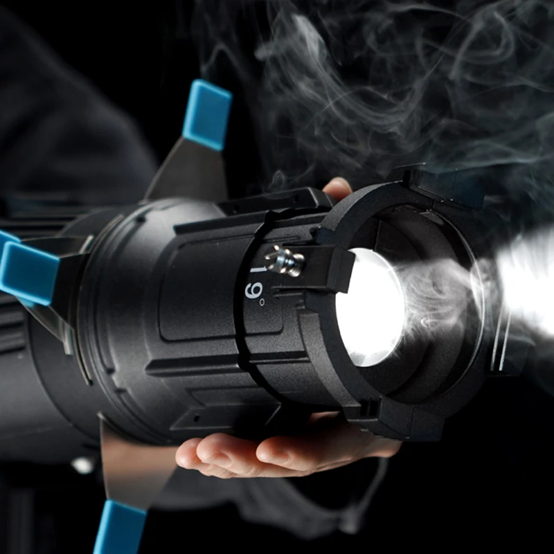 YSKE Well Making Bowens Mount Optical Snoot Photography Light Conical Flash Projector Attachment Spotlight Snoot Kit