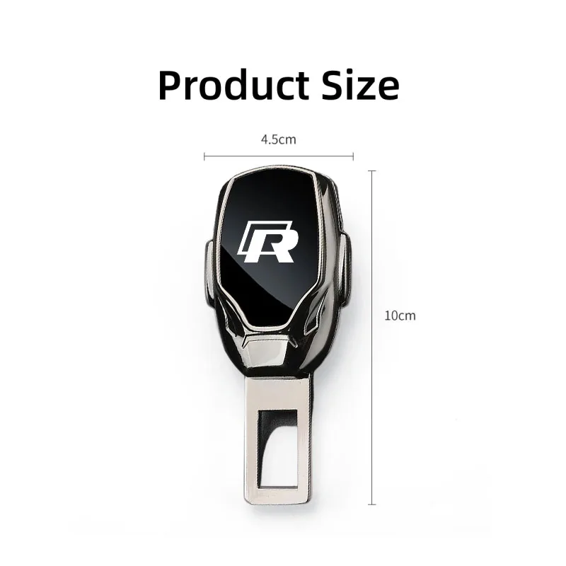 

Car Seat Belt Clip Extender Safety Seatbelt Lock Buckle Plug Car Accessories for VW Volkswagen R RLine GTI GTD Golf MK6 MK7 MK5