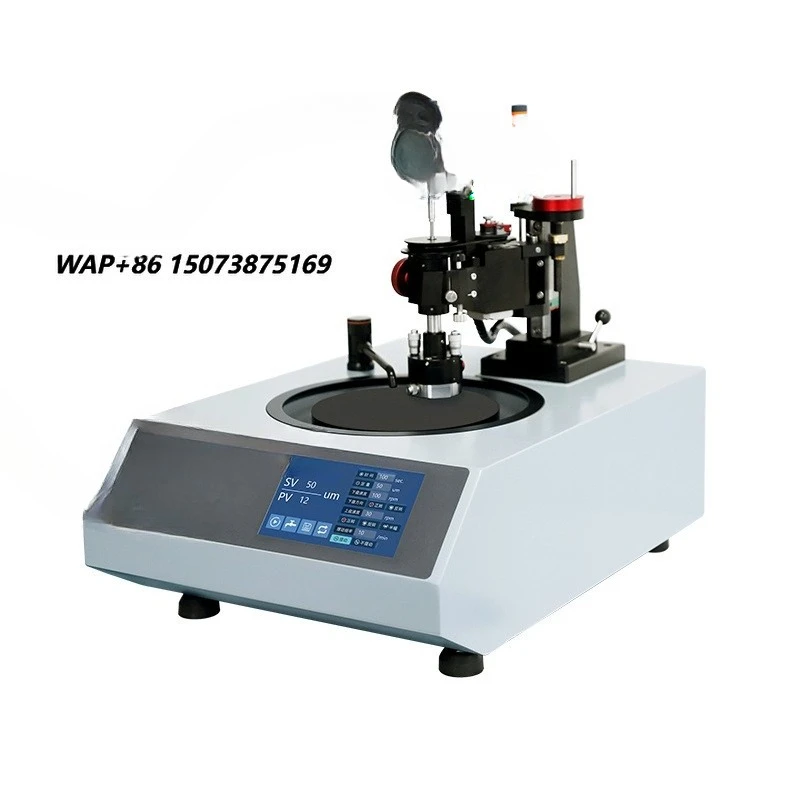 SemiPol Lab Testing Metallographic Grinding and Polishing Machine with Motor High-Accuracy 7-inch Touch Screen 0.75kW Power