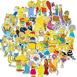 10/30/50 Stuks Grappige Cartoon Simpson Familie Stickers Anime Stickers Diy Laptop Motorfiets Telefoon Auto Waterdichte Sticker Voor Kinderen Speelgoed