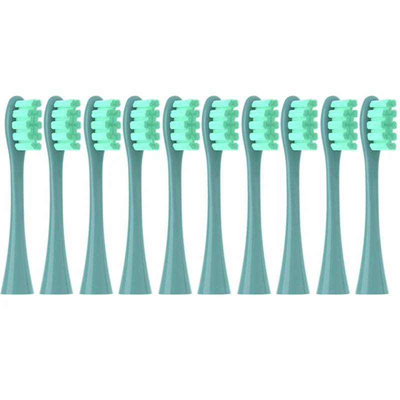 

Hot sale 10PCS Replacement Brush Heads for Flow/X/ X PRO/F1/ One/ Air 2 Electric Toothbrush Soft Bristle Nozzles,F