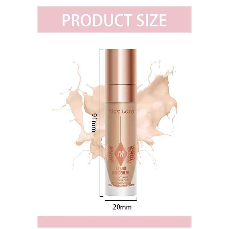 Full Coverage Concealer Waterproof  Long-lasting And Dark Circles Corrector Moisturizing Foundation Cream Base Makeup Cosmetics