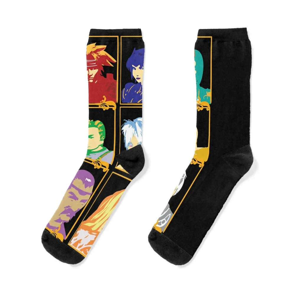 Legend of Dragoon-Chaussettes thermiques pour hommes et femmes, T-shirt classique, Chaussettes de compression, Anti-ALD, Hiver