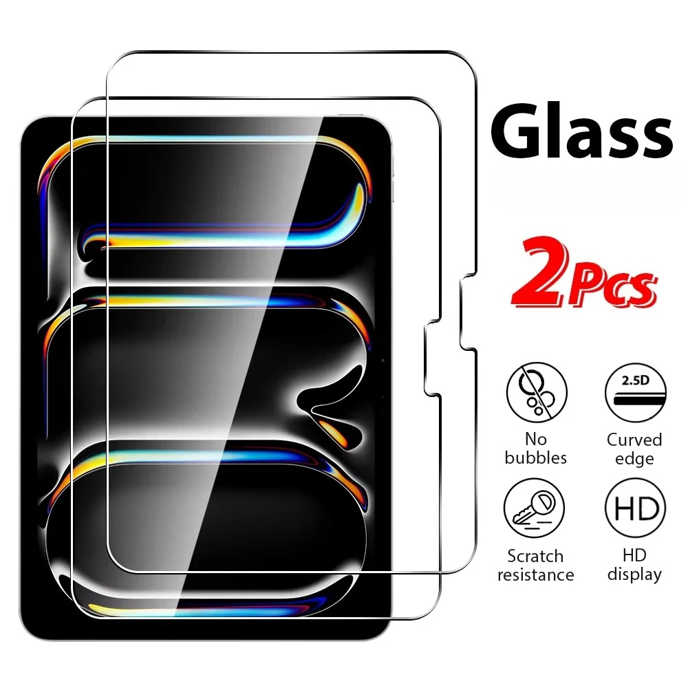 

2 шт. защитное стекло для Xiaomi Pad 2, защитная пленка для Redmi Pad SE 8.7, 11, Pad 6, 7, 8, 6S, 7S Pro, 12.1, защитные пленки для экрана планшета