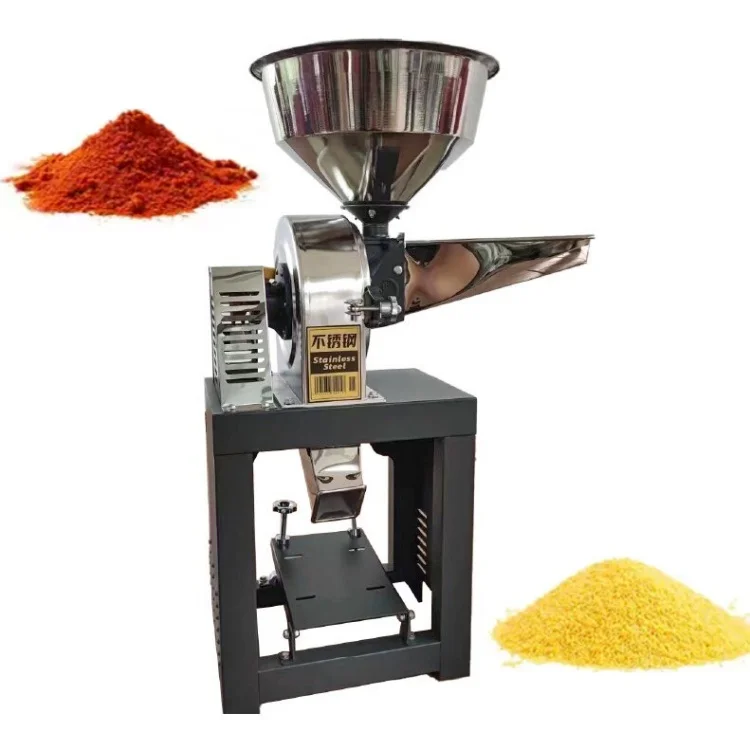

China Semisteel Pulverizer Herb Grinder Spice Mill Chilli Powder Crusher Milling Machine