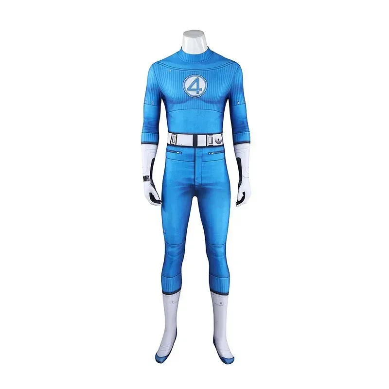 

COSda@2025 Fantastic Four Cosplay Costume for Man and Women Girls Boys Jumpsuits Zentai Bodysuits Uniform Halloween Party PropCO