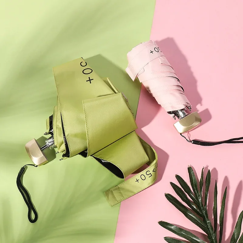 

1 шт. Мини-зонт от солнца со скидкой 55%, карманный зонт от дождя, складной виниловый зонт с защитой от ультрафиолета, солнцезащитный зонт-капсула