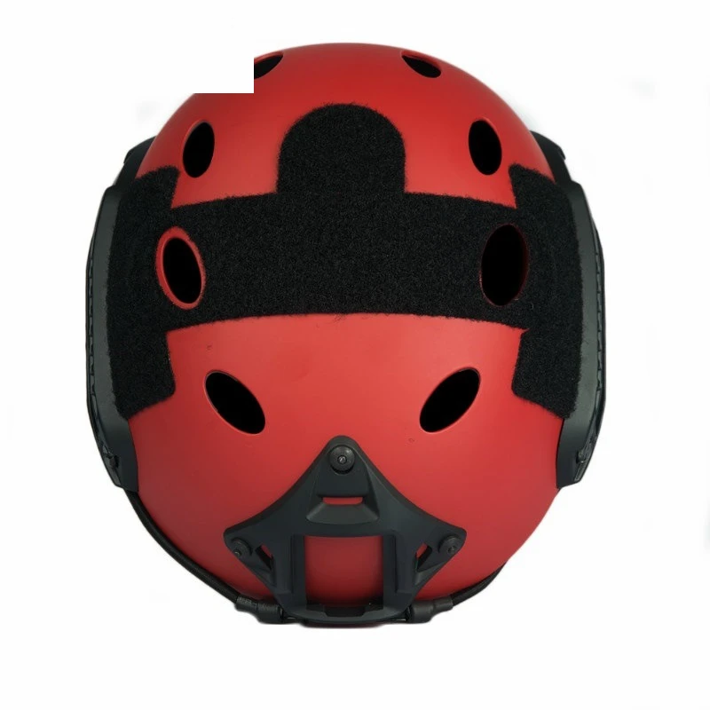 FAST PJ Round Hole Tactical Helmet, Rescue Protective Helmet With Side Rail For Airsoft CS Wargame Cycling Hunting