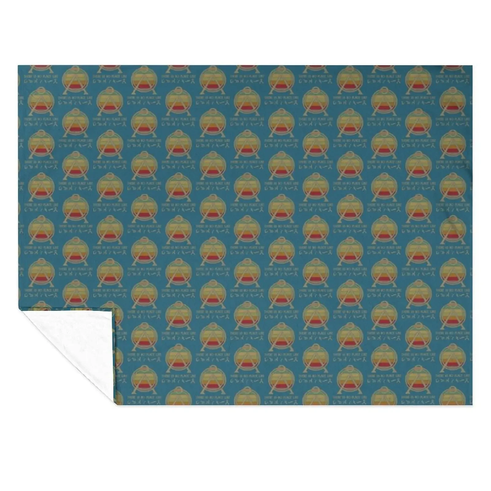 

There Is No Place Like Home, Stargate Atlantis, Stargate Universe Throw Blanket Kid'S Beautifuls Decorative Sofa Loose Blankets