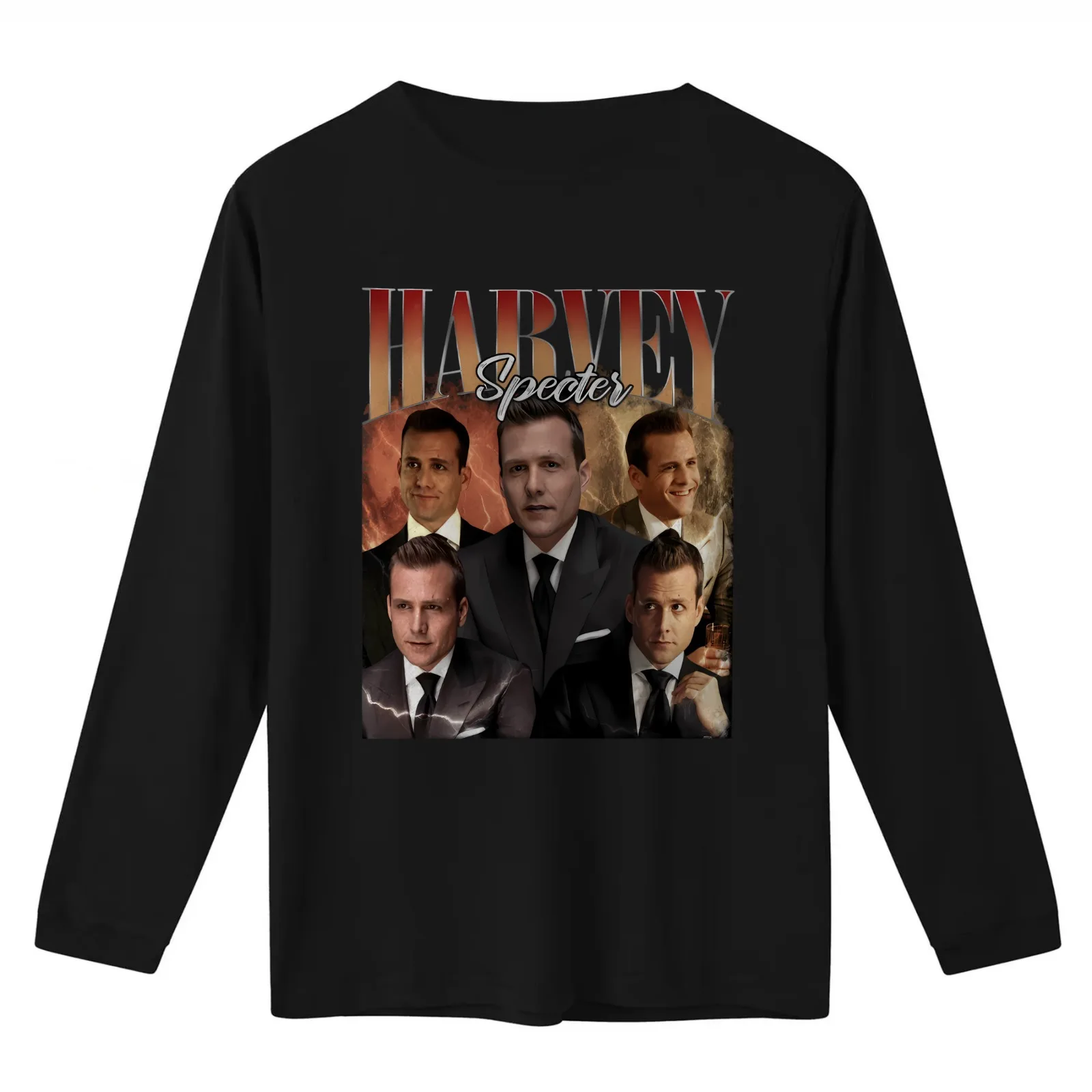 Harvey Specter T-Shirt Summer Casual Cotton Tee Oversized Streetwear Tops Vintage Graphic Print Loose Fit Short Sleeve