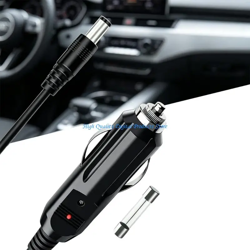 U2JE Vehicle Power Cord 12V 24V Accessory Cable for Interior Use Daily