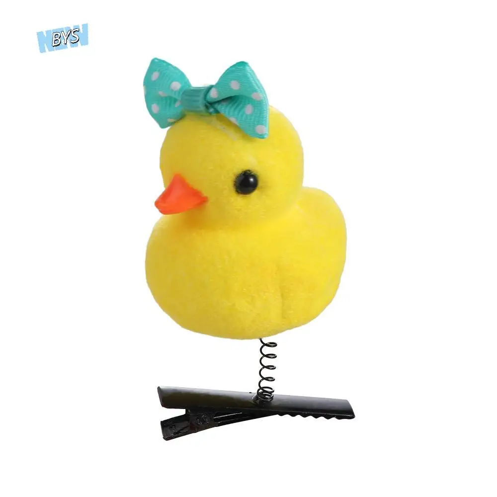 

Personality Flower Duck Hair Clips Bowknot Cap Chicken Side Barrettes Hair Accessories Funny Cartoon Duckbill Clips Daily