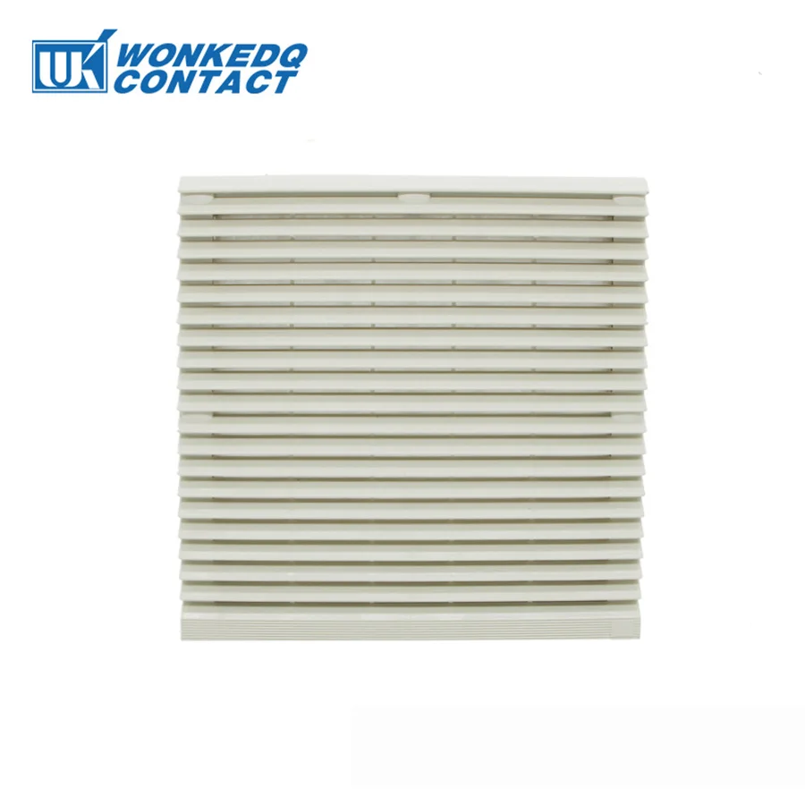 9805-300 Filter Panel For 172mm Fan 220V-240V Cooling Blower Shutter Cover Louvers Electrical Cabinet Ventilation Without Fan