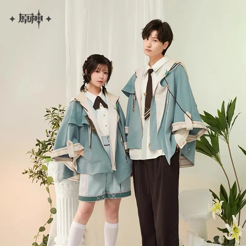 

Game Genshin Impact Official Genuine Product Venti Theme Cape Coat Accessory Halloween Christmas Cosplay Costume DecorationGift